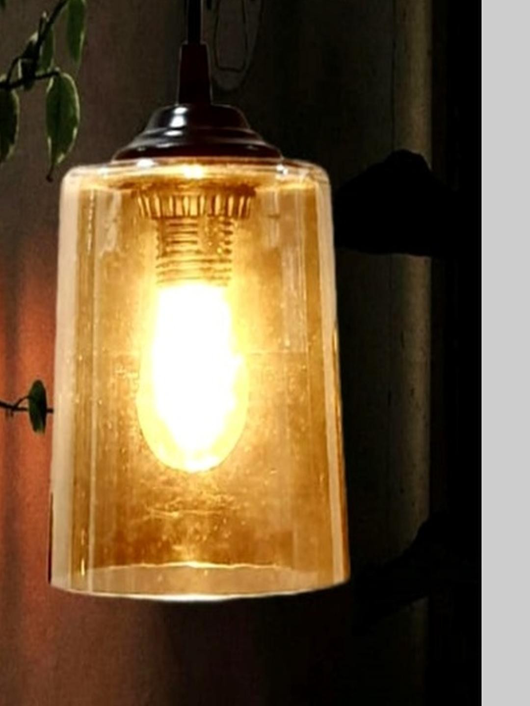 LHC Transparent Glass Ceiling Lamp