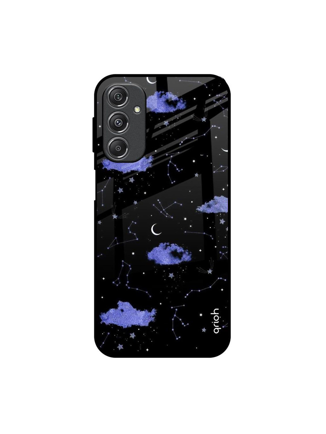 QRIOH Constellations Quirky Printed Samsung Galaxy M34 5G Silicone Back Case