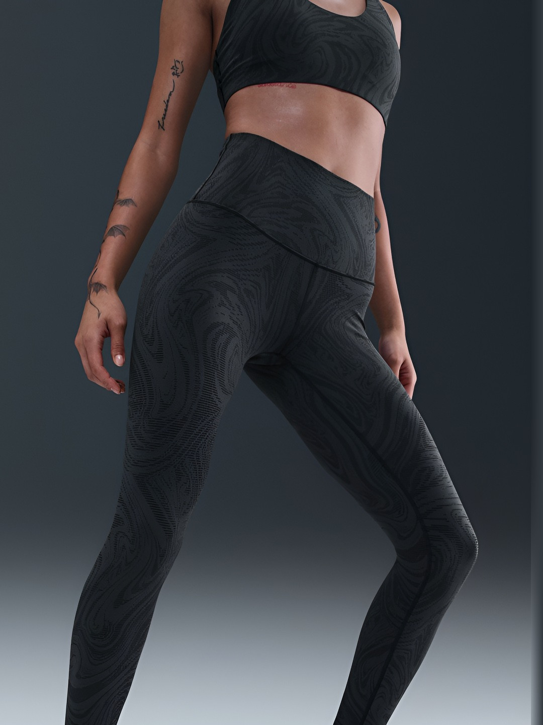 Nike Zenvy Women's Gentle-Support High-Waisted 7/8 Printed Leggings