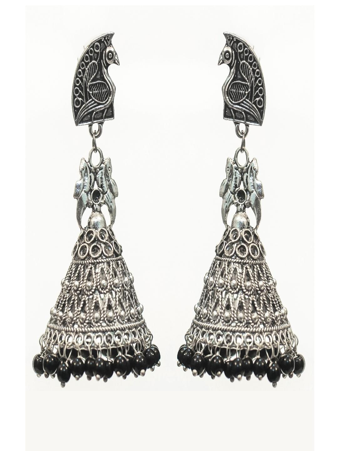 muccasacra Gold-Plated German Silver Earrings