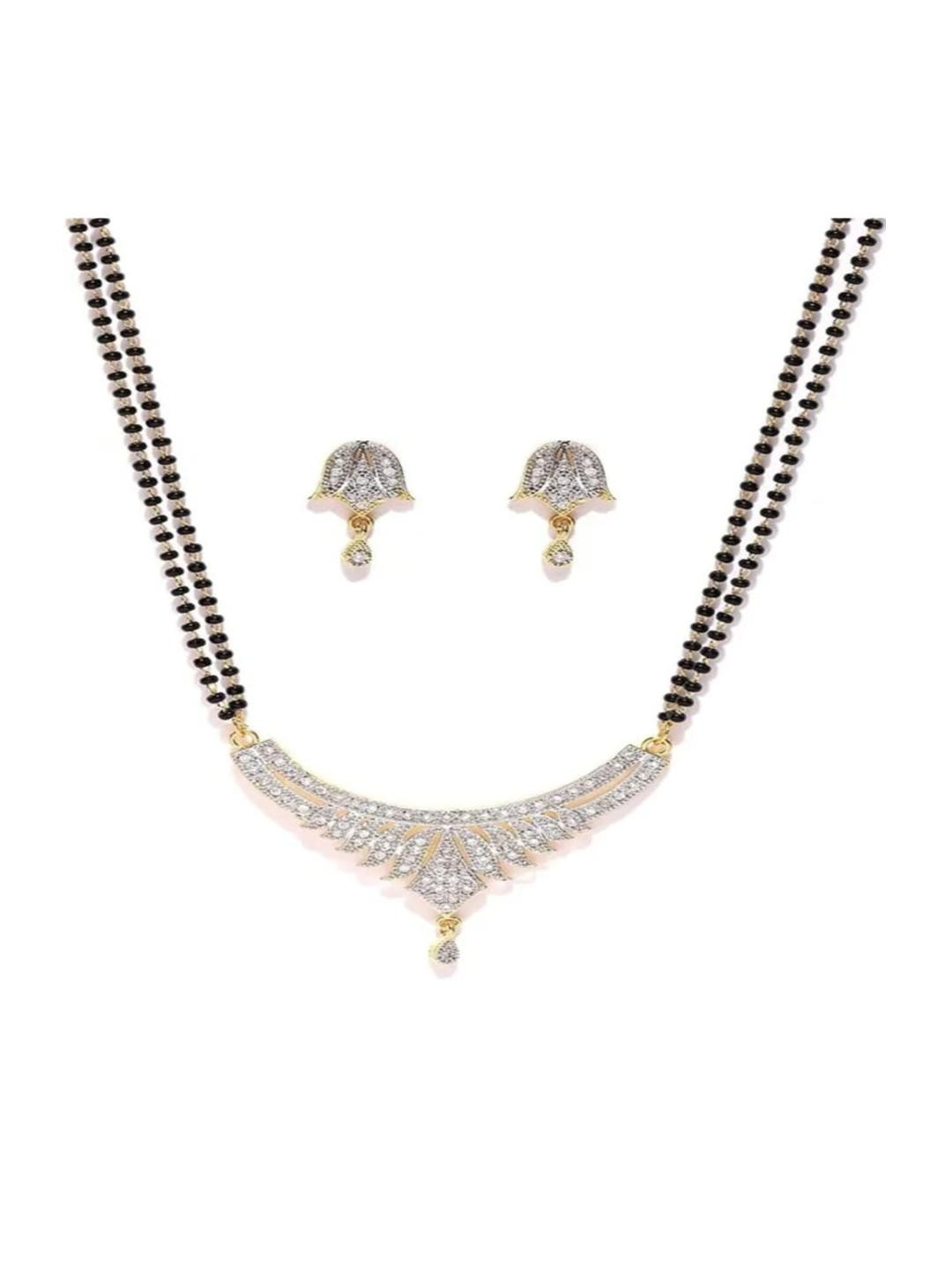 ADITYA COLLECTION Artificial Stones Mangalsutra Set
