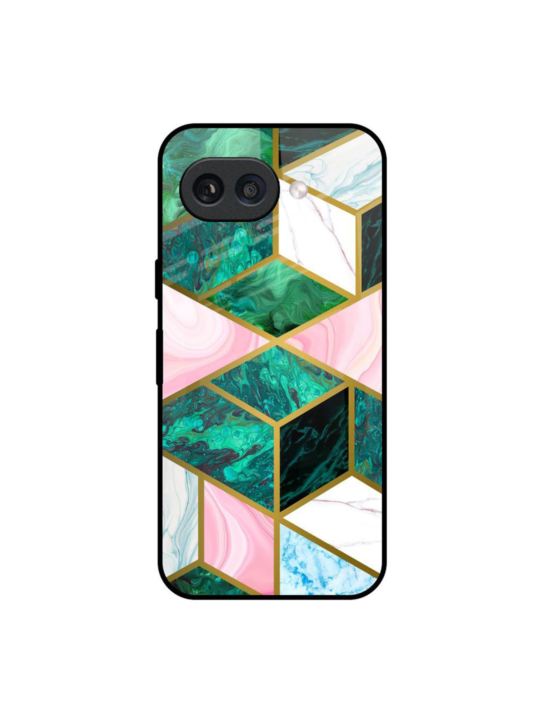QRIOH Abstract Printed Google Pixel 9A Silicone Back Case