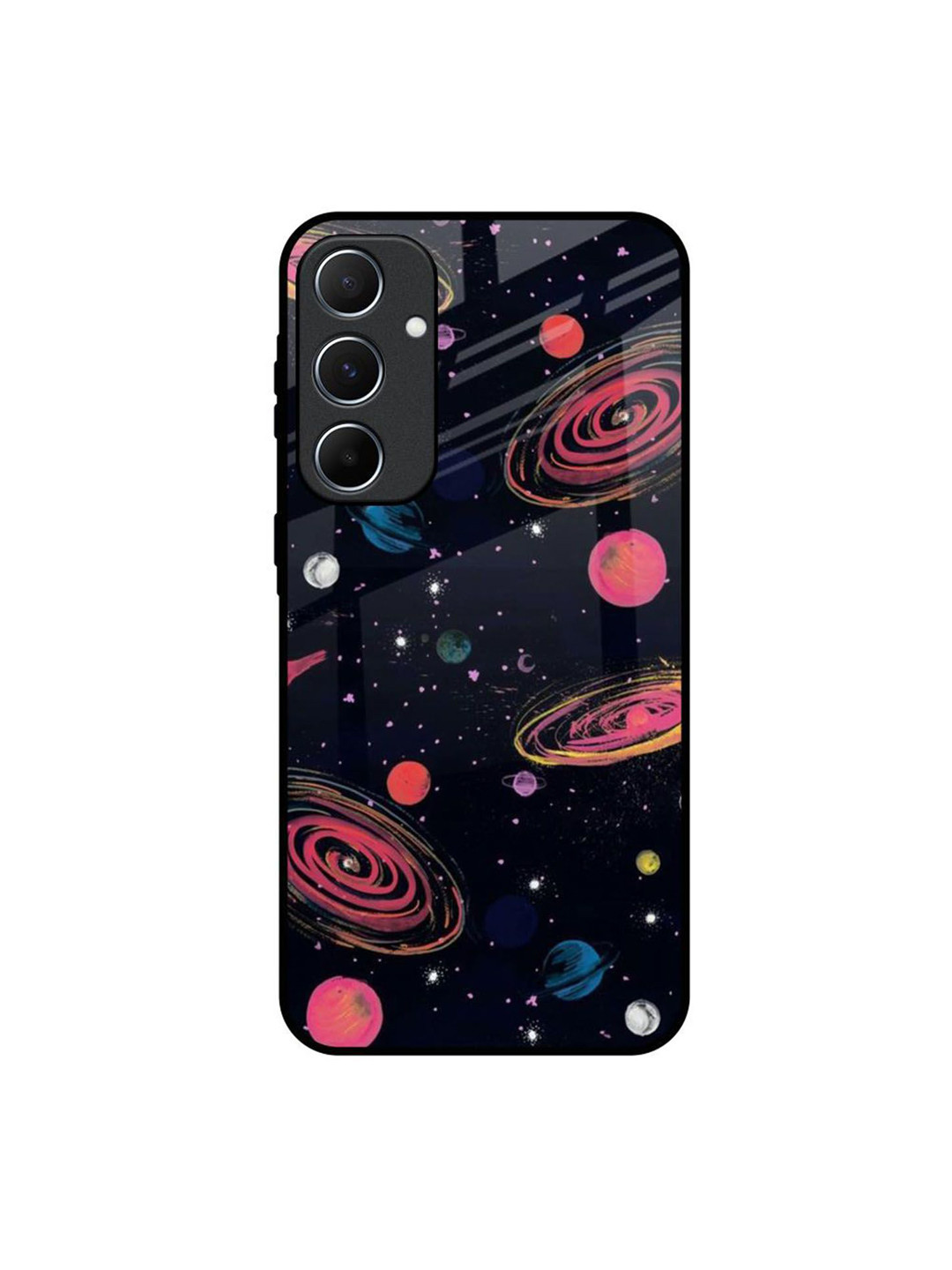 QRIOH Galaxy In Dream Printed Samsung Galaxy A55 5G Back Case Mobile Accessories