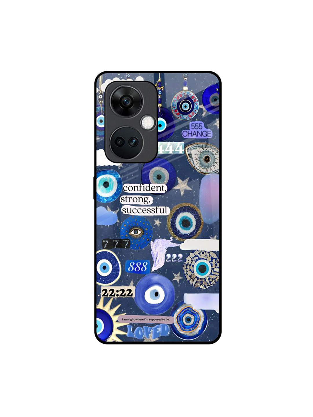 QRIOH Mystic Gaze Printed OnePlus Nord CE 3 5G Back Case Mobile Accessories