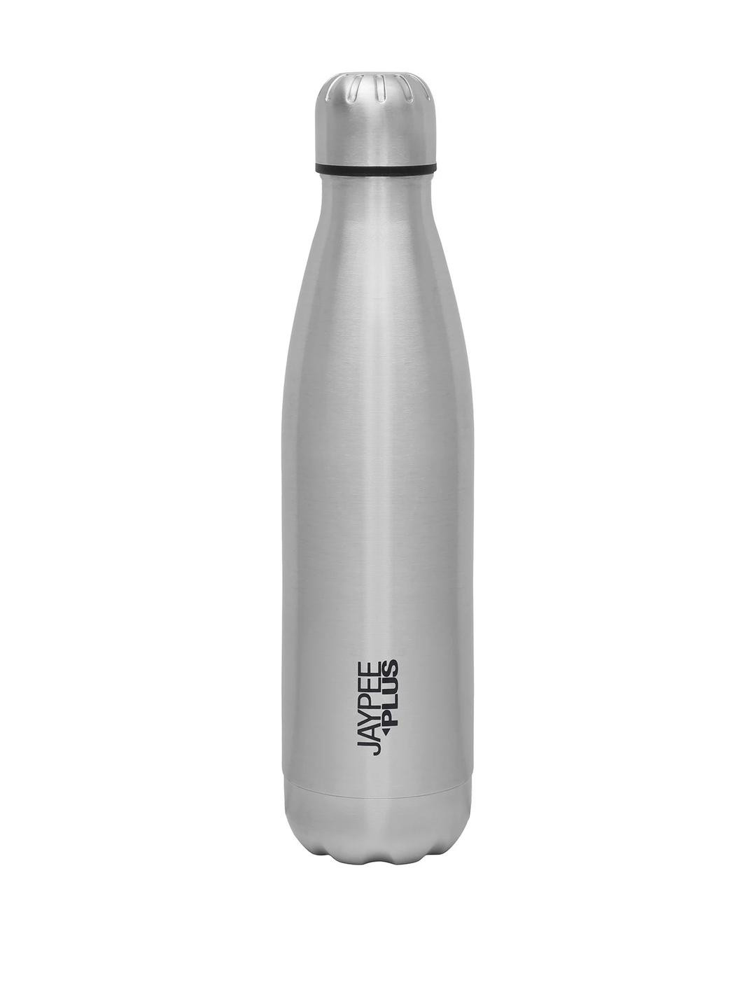 Jaypee Plus Alpha Silver Steel Hot & Cold Water bottle 500ml