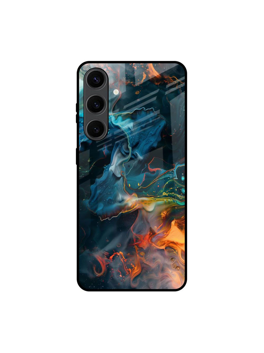 QRIOH  Emperial Marble Printed Samsung Galaxy S24 Plus Silicone Back Case