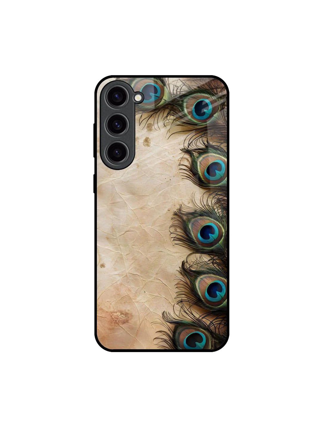 QRIOH MysticFeather Quirky Printed Samsung Galaxy S23 Plus 5G Silicone Back Case