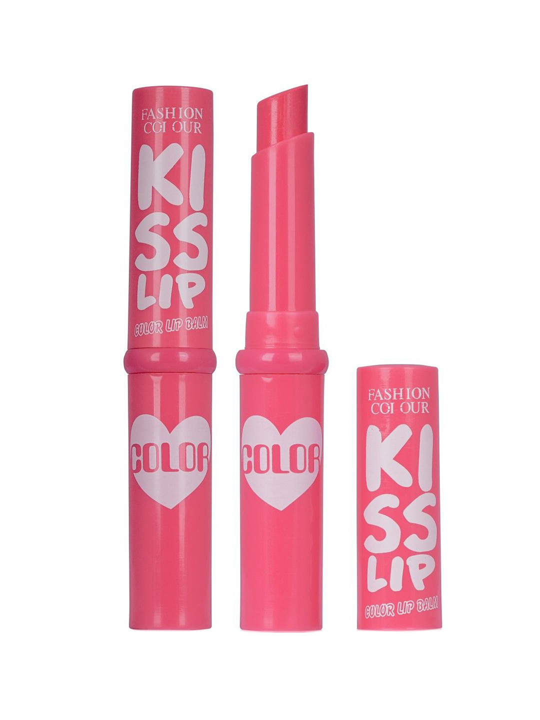 Fashion Colour Set Of 2 Kiss Lip Color Hydrating  Lip Balm - Girls Talk 08