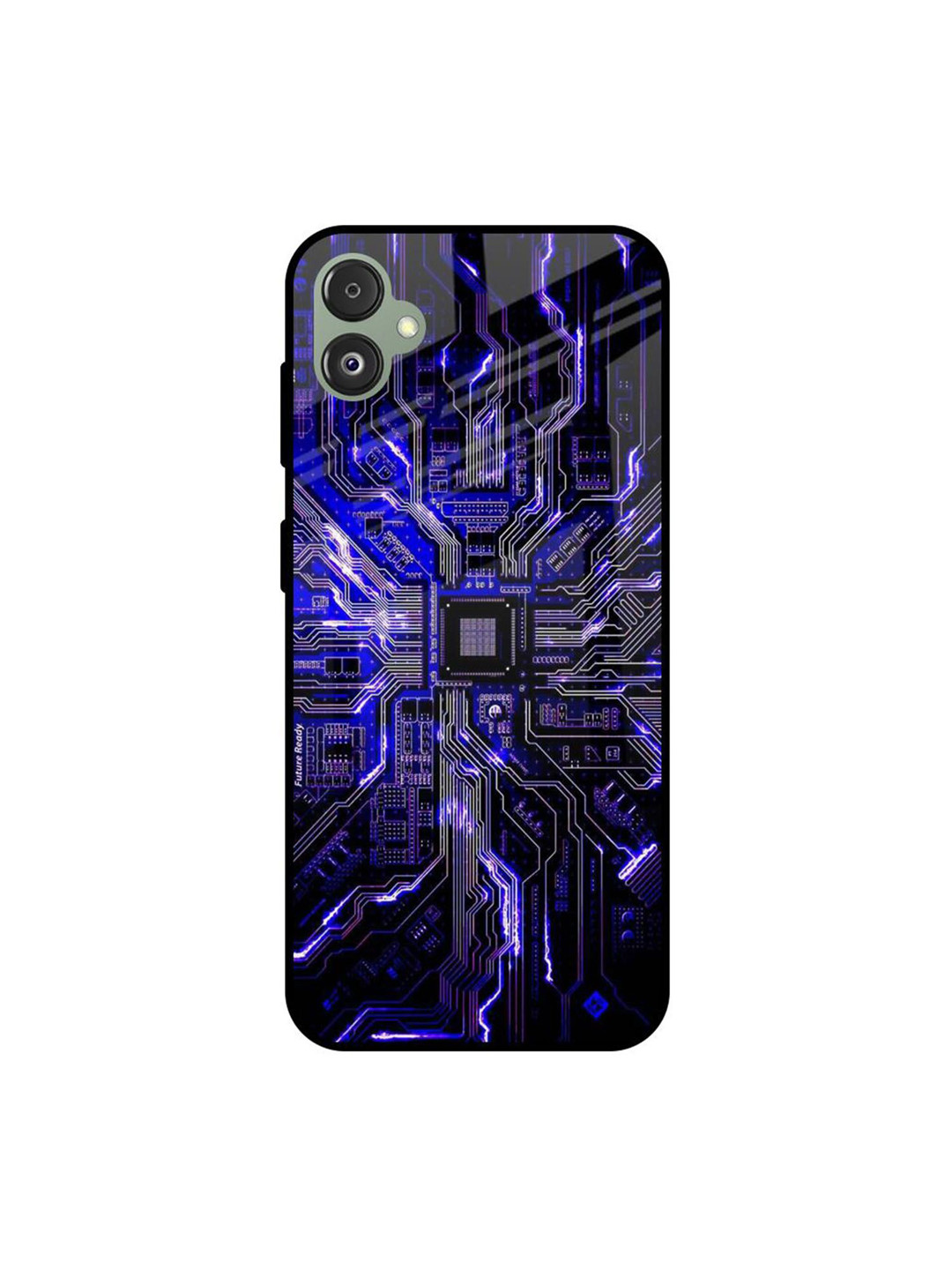 QRIOH Techno Printed Samsung Galaxy F14 5G Back Case Mobile Accessories