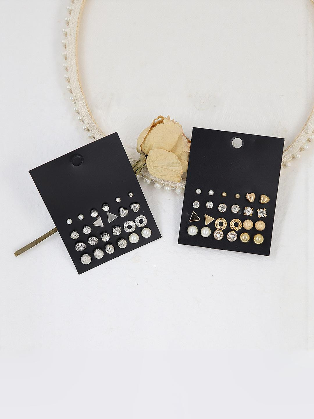 DressBerry Alloy Contemporary Studs Earrings