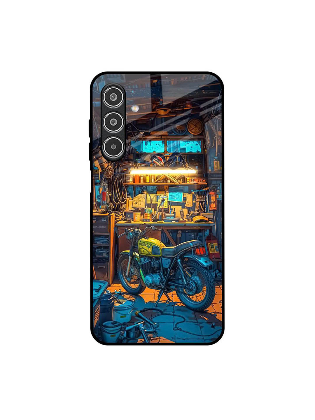 QRIOH Bike Printed Silicone Samsung Galaxy A26 5G Back Case