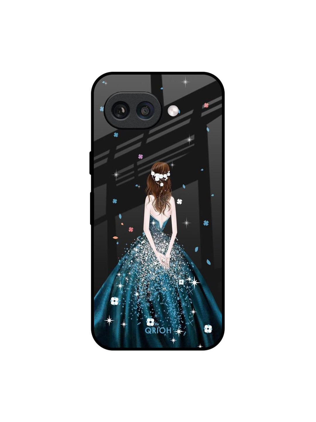 QRIOH Queen Of Fashion Printed Google Pixel 9A Silicone Back Case Mobile Accessories