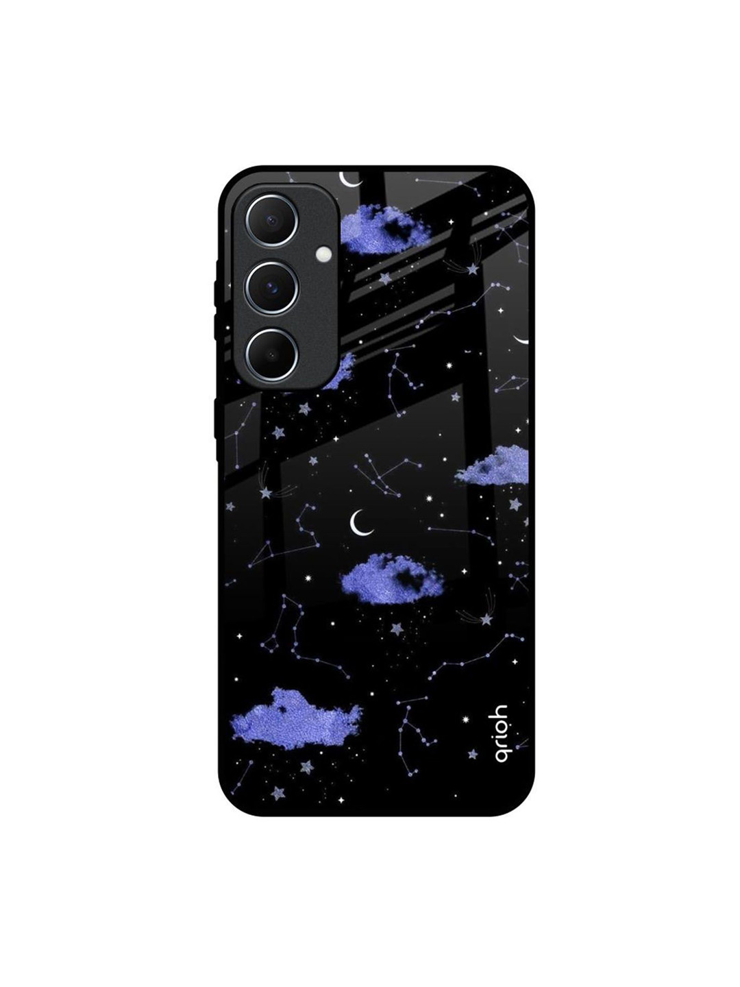 QRIOH Constellations  Printed Lightweight Samsung Galaxy A55 5G Silicone Back Case