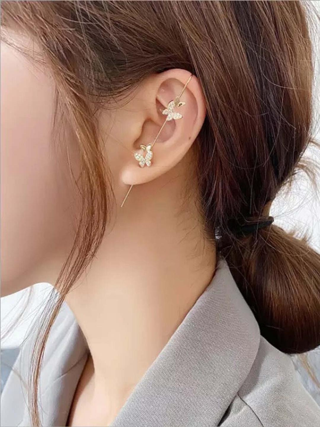 TheVineGirl Gold-Plated Ear Cuffs