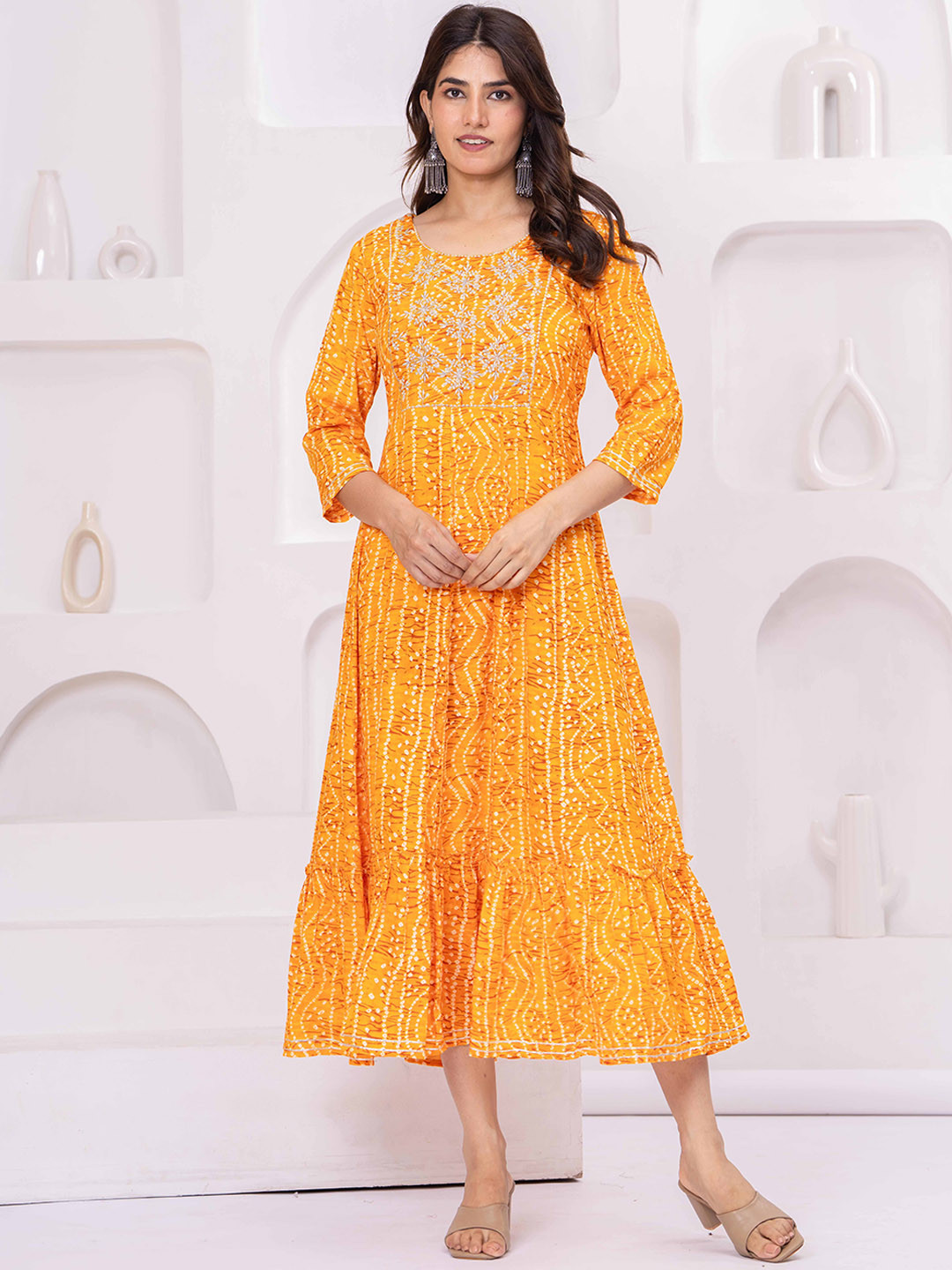 Meeranshi Embroidered Anarkali Ethnic Dresses