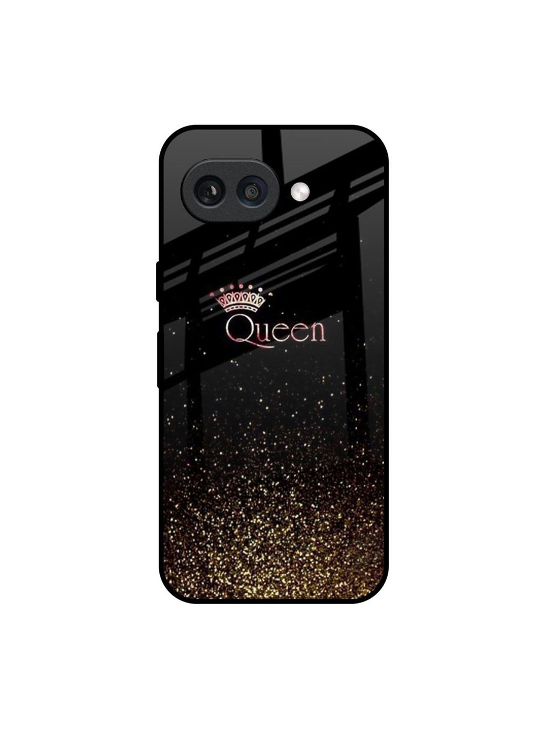 QRIOH I Am The Queen Typography Printed Google Pixel 9A Silicone Back Case