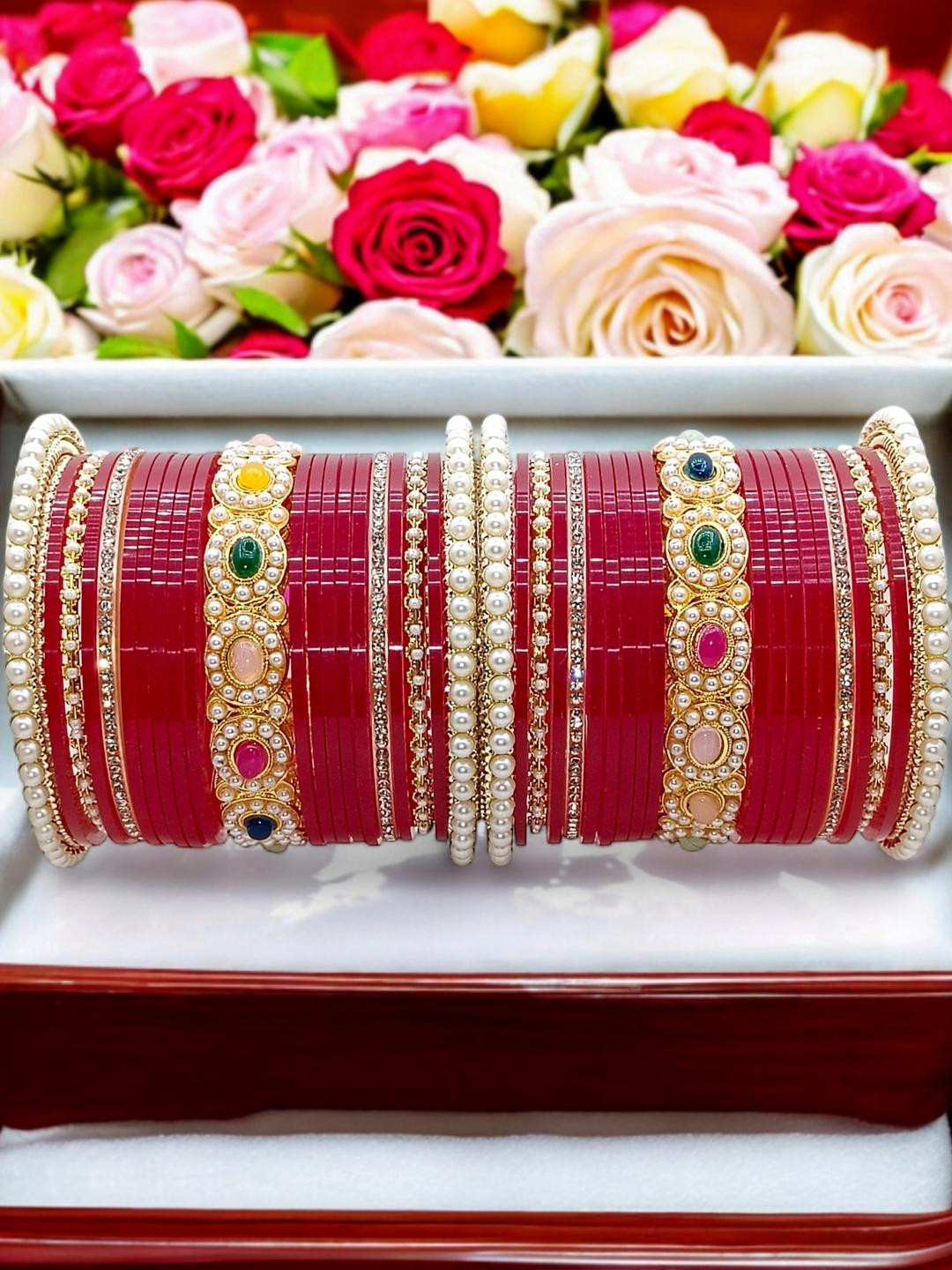 Weuva Love We Craft Women Set Of 42 Bangles
