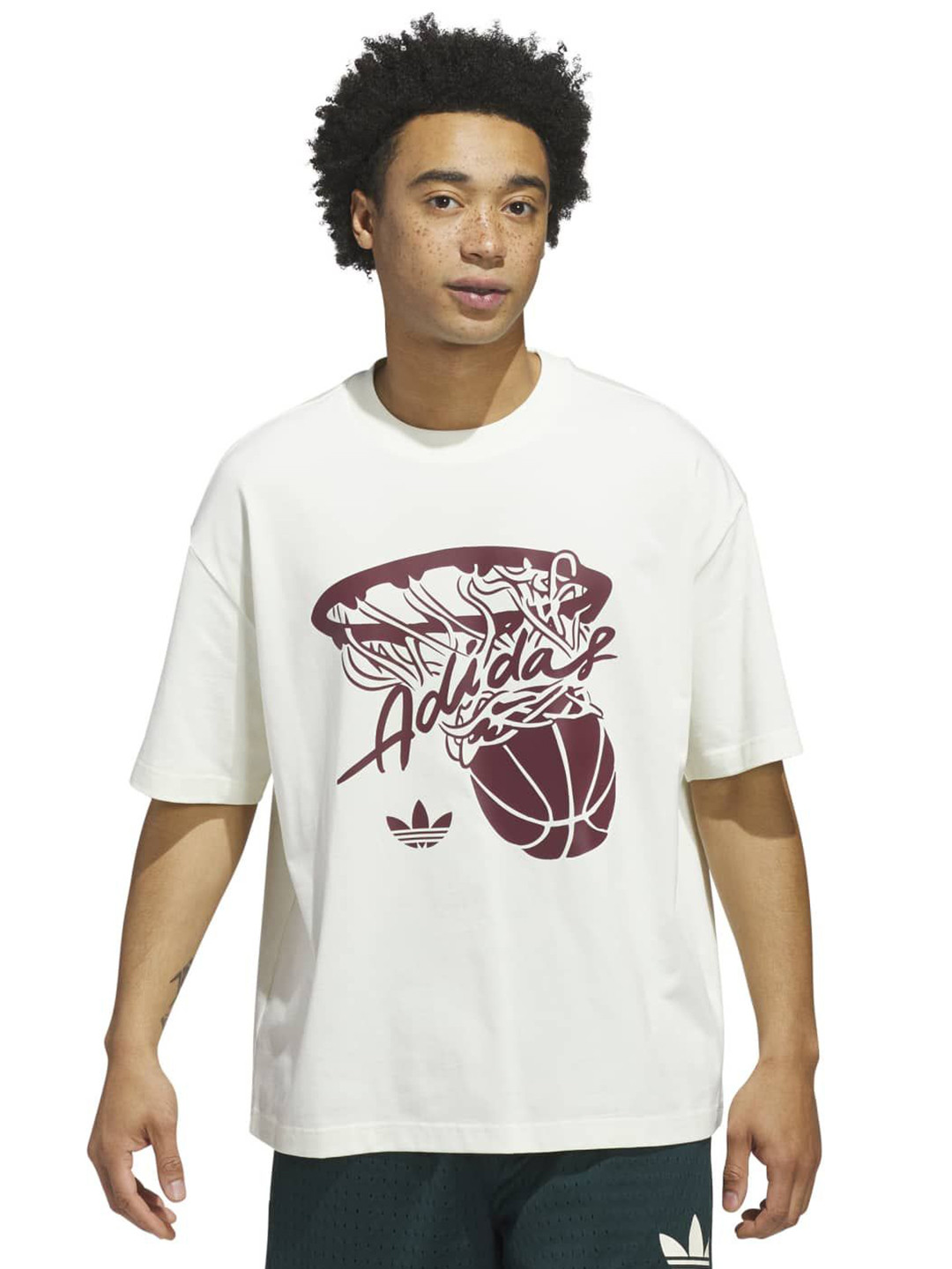 ADIDAS Originals Hot Shot Graphic Cotton Tee