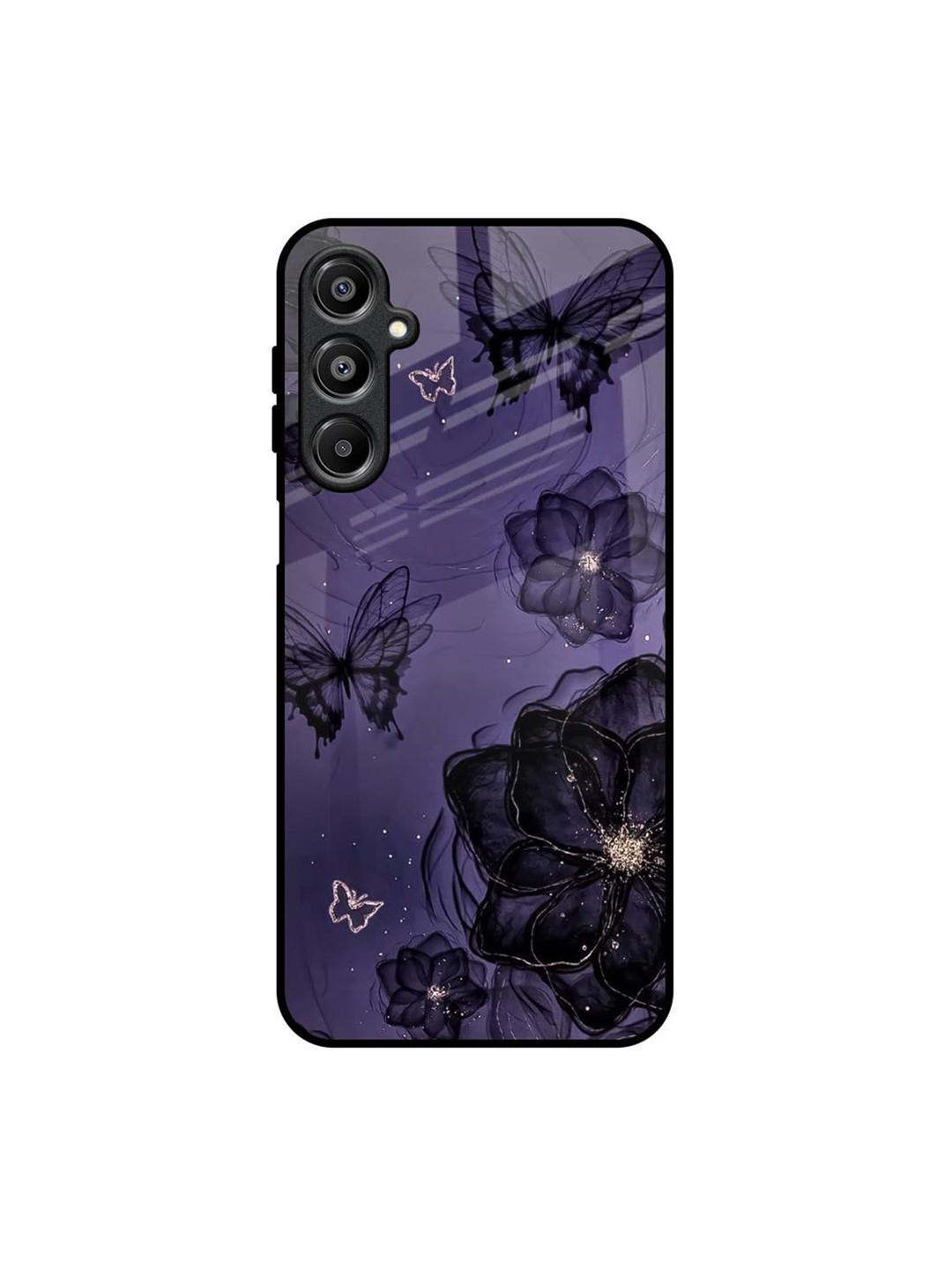 QRIOH Paradise Floral Printed Samsung Galaxy A16 5G Back Silicone Back Case