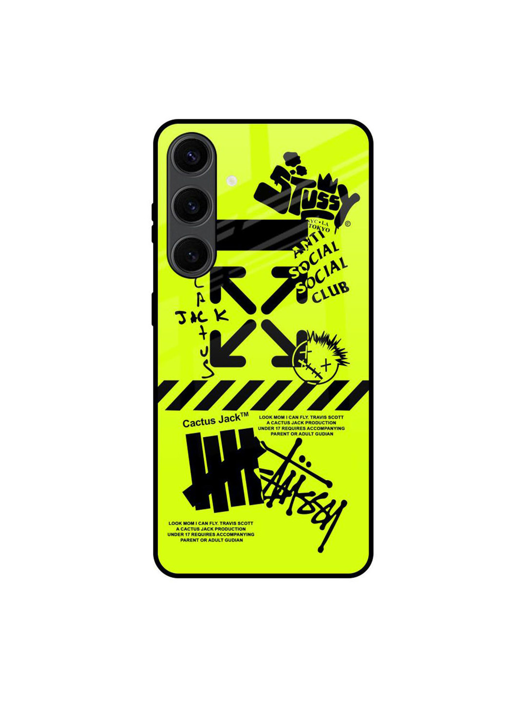 QRIOH Jack Club Quirky Printed Samsung Galaxy S24 Plus Silicone Back Case