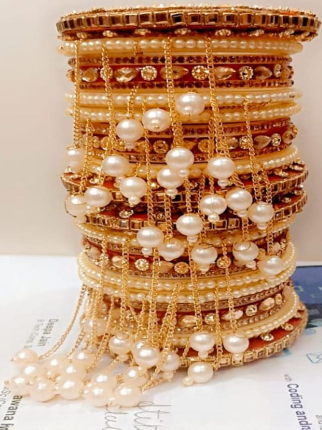 NASEEM BANGLES   Red  Plastic Bangles