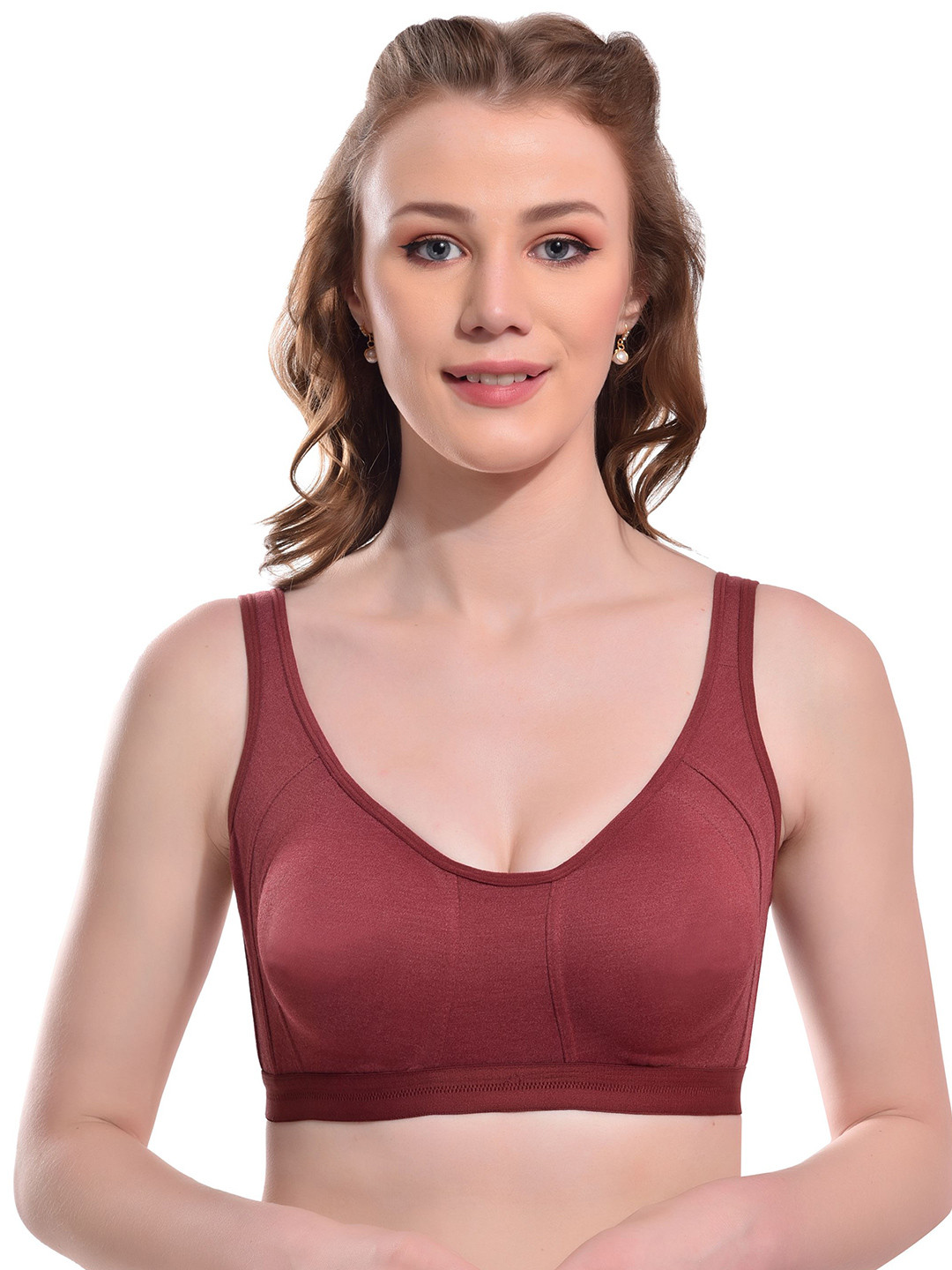 Viral Girl Full Coverage Non Padded Cotton Minimizer Bra