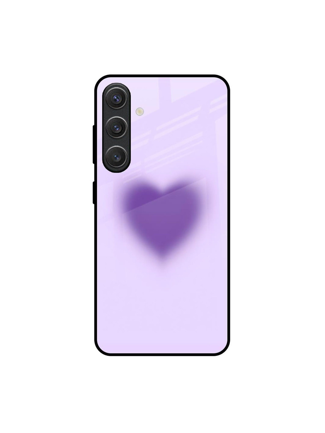 QRIOH Valentine Printed Lightweight Silicone Samsung Galaxy S25 Plus 5G Glass Back Case