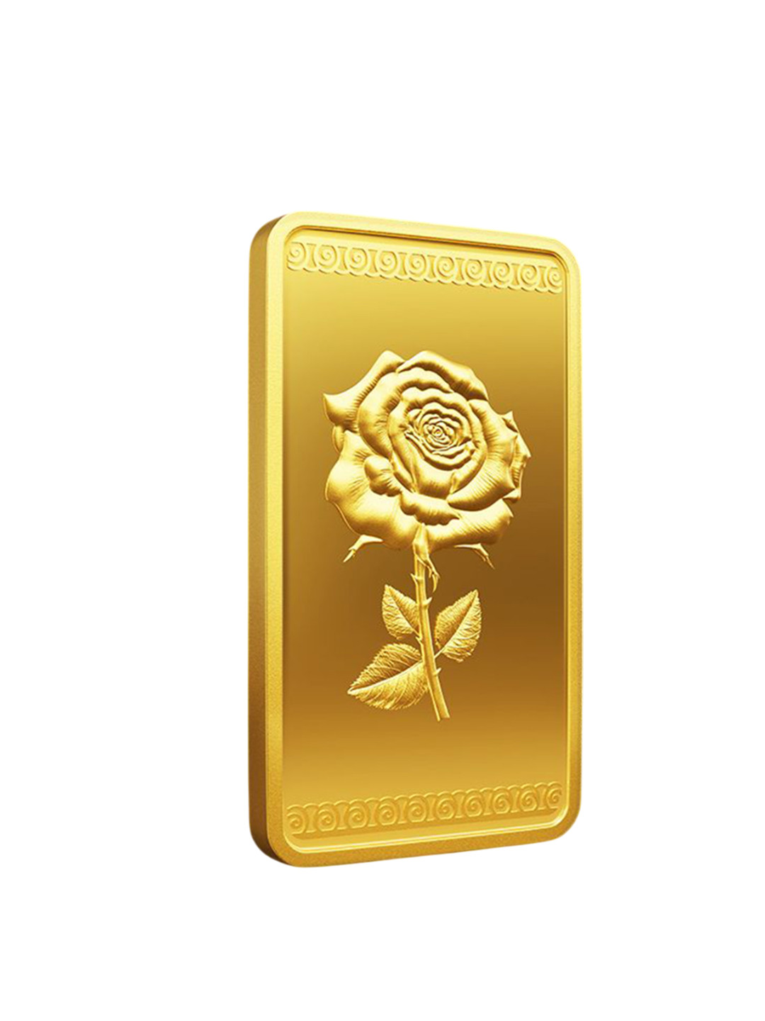 MMTC PAMP 24K 999.9+ Purest Rose Gold Bar, 10 Gram Gold Coin, LBMA Certified