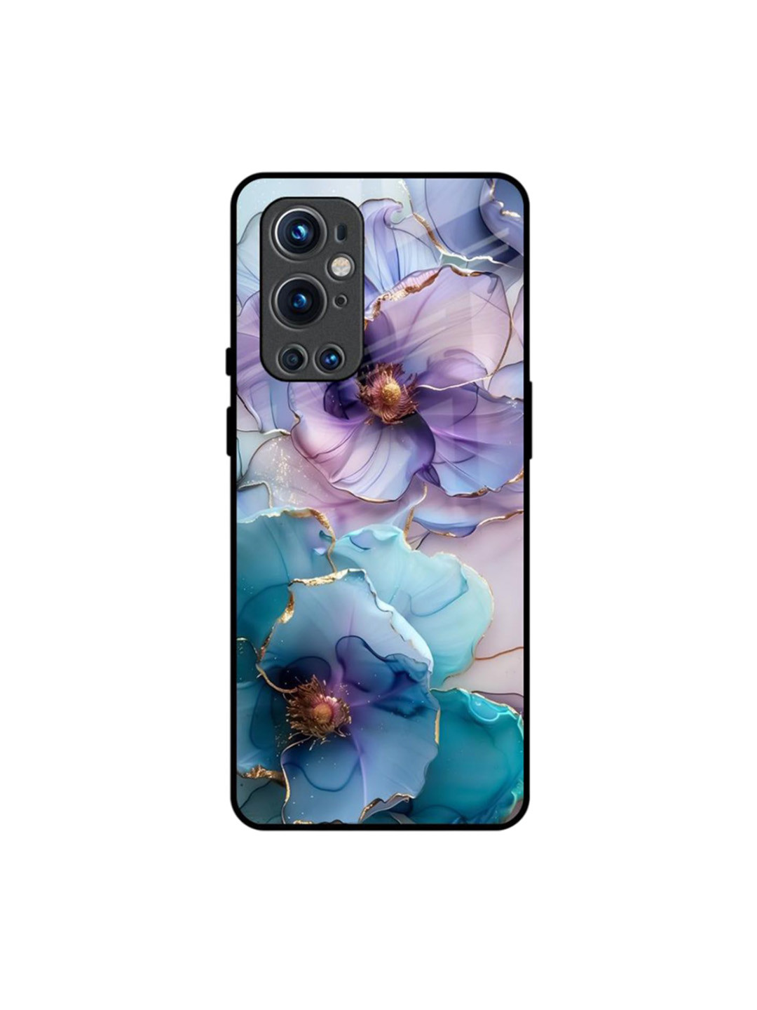 QRIOH Enchanted Floral Printed OnePlus 9 pro Back Case Mobile Accessories