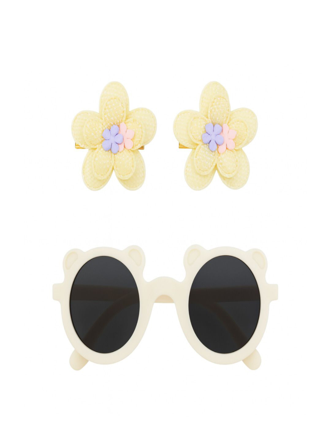 ANNA CREATIONS Girls Hair Clip with Sun Goggles Design Hair Accessory