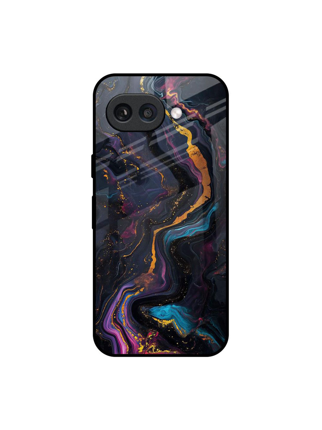 QRIOH Abstract Printed Google Pixel 9A Back Case Mobile Accessories