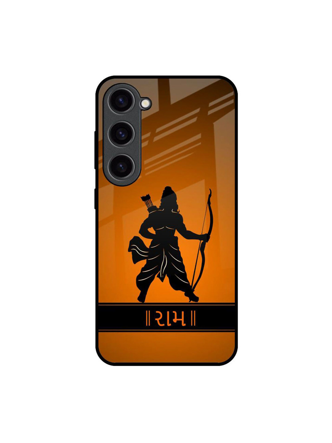 QRIOH Halo Rama Quirky Printed Samsung Galaxy S23 5G Silicone Back Case Mobile Accessories