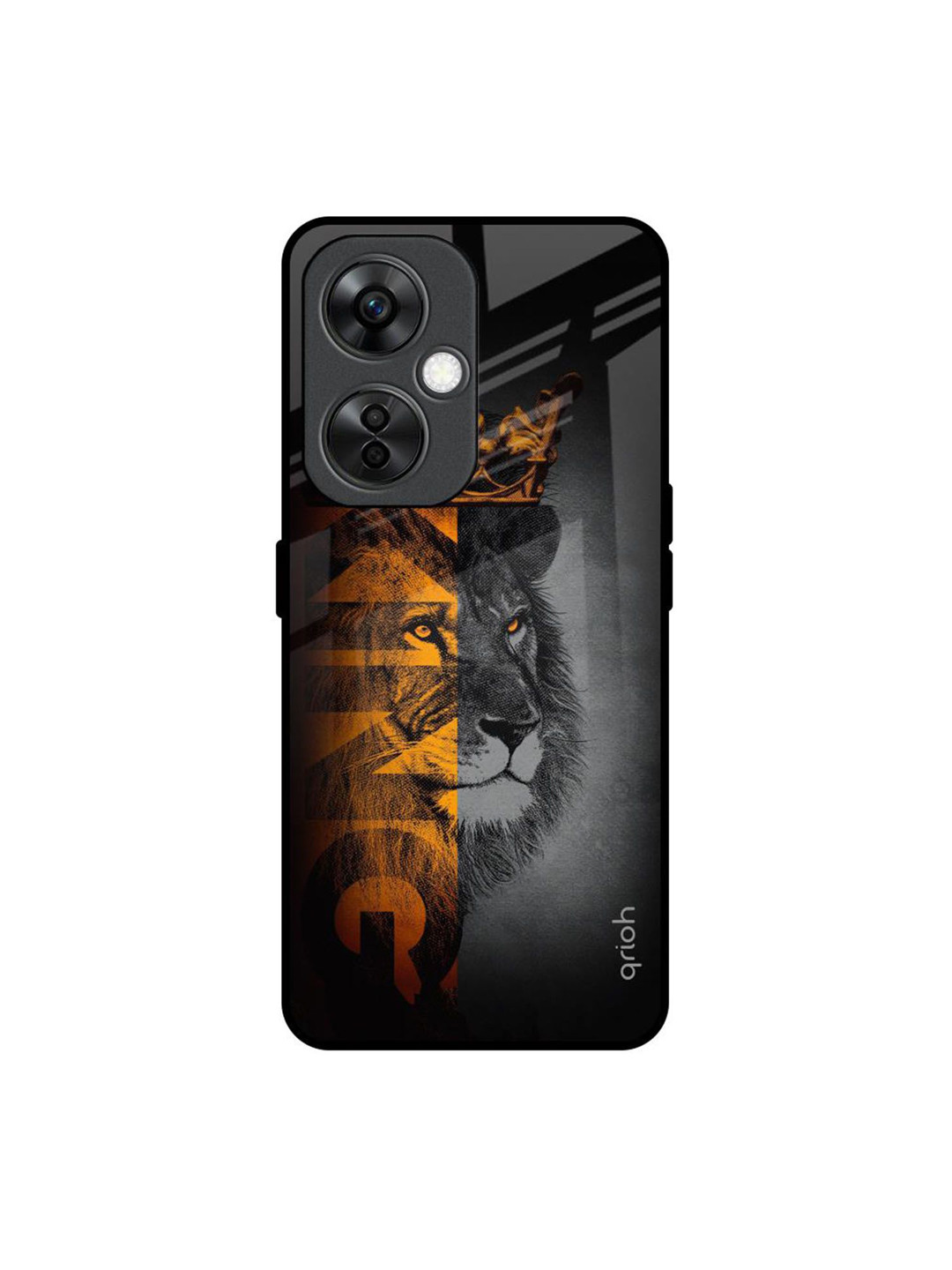QRIOH King Of Forest Quirky Printed OnePlus Nord CE 3 Lite 5G Silicone Back Case