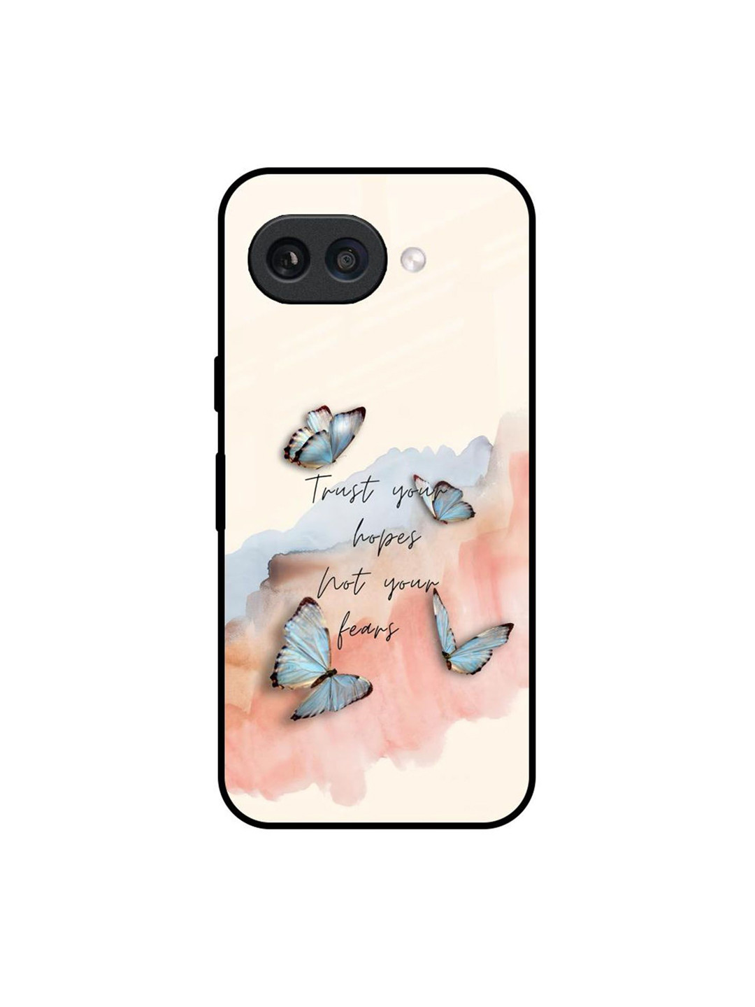 QRIOH Trust Glass Printed Google Pixel 9A Silicone Back Case