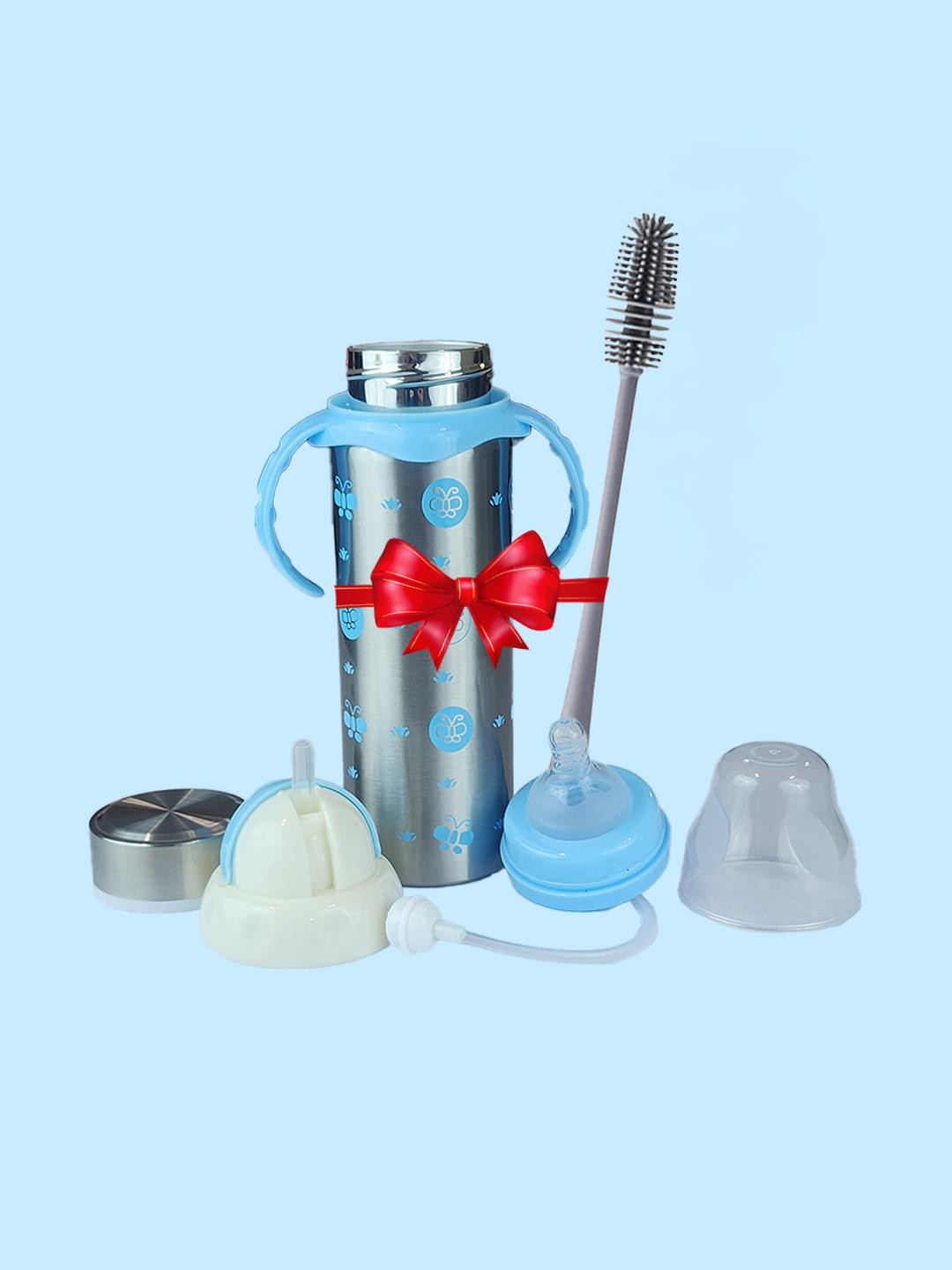 JOYFILLS 3 in 1 Baby Feeding Bottle