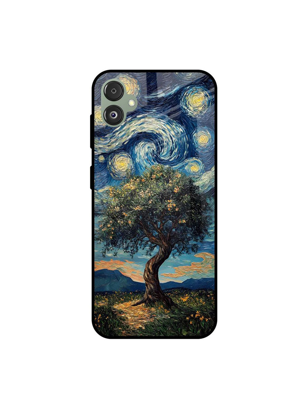 QRIOH Forest Breath Printed Sleek & Lightweight Silicone Samsung Galaxy F14 5G Back Case