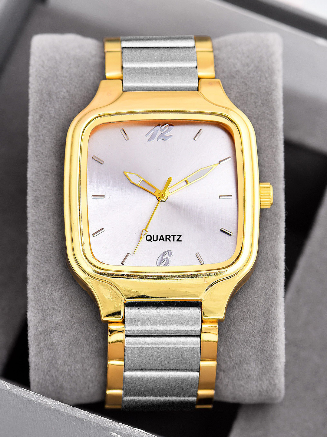 SWADESI STUFF Men Bracelet Style Straps Analogue Watch SDS 166 SILVER MA SILVER 2026