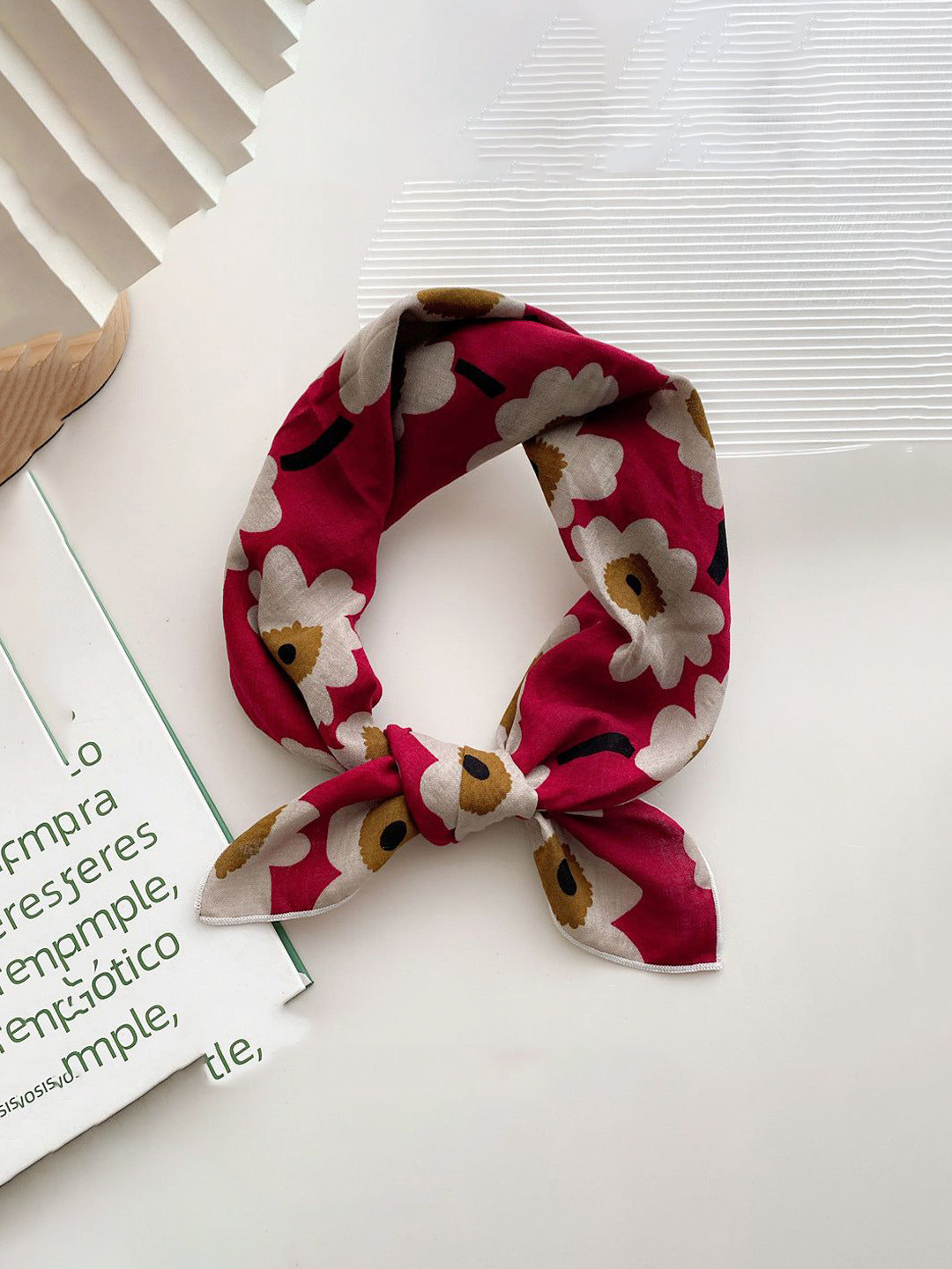 QUECY Women Foral Printed Scarf