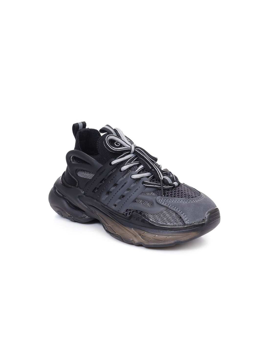ZOOMBIE Kids Textured PU Regular Breathable Flatforms