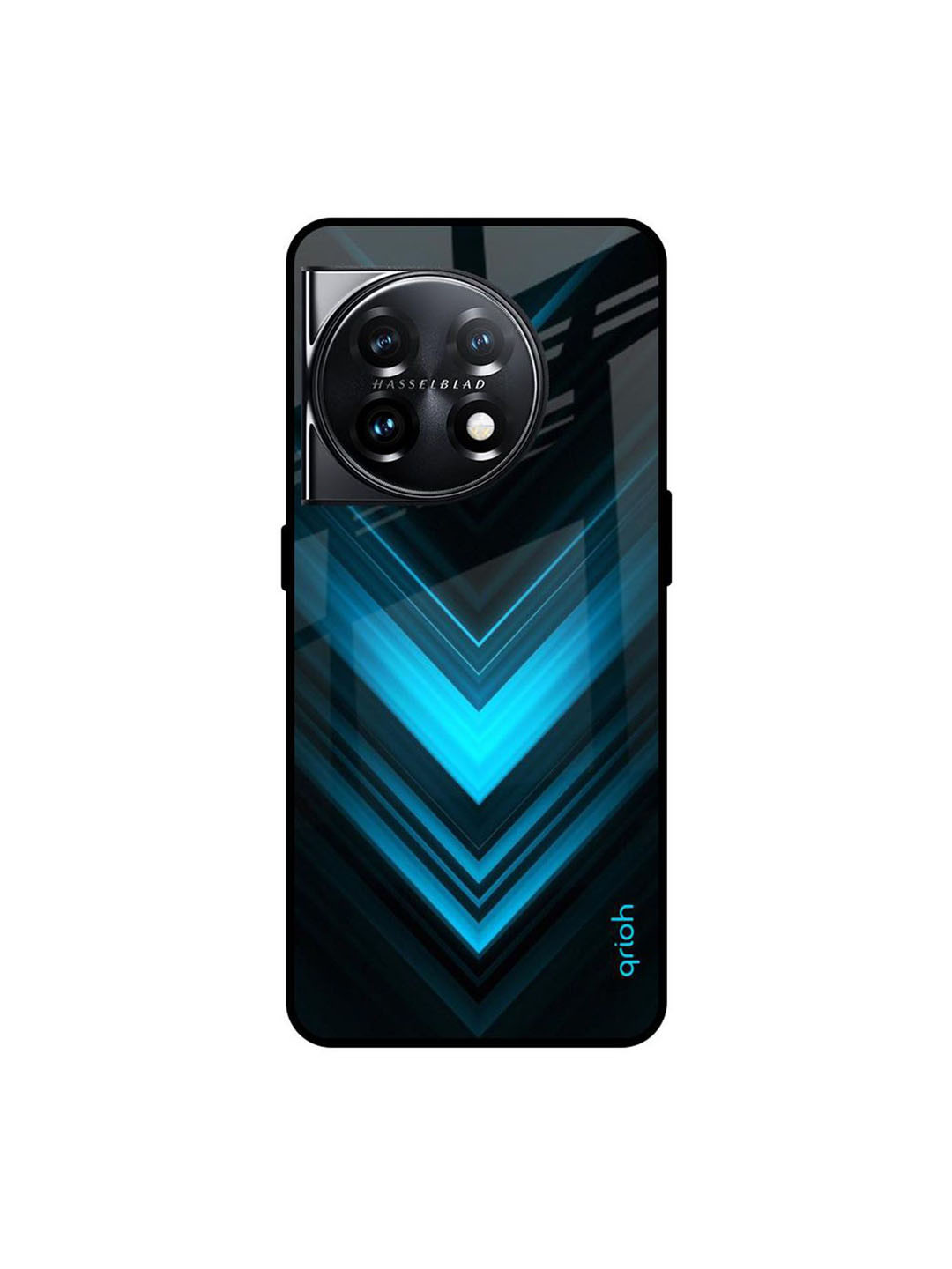 QRIOH Vertical Arrow Printed OnePlus 11 5G Back Case Mobile Accessories