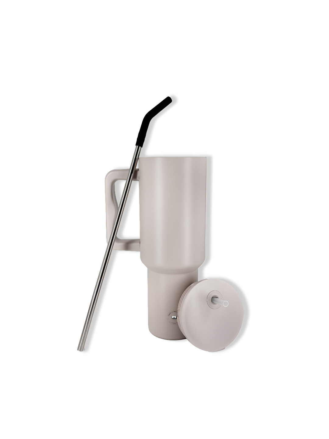 macmerise FOMO Plus Beige Stainless Steel Double Wall Vacuum Water Bottle