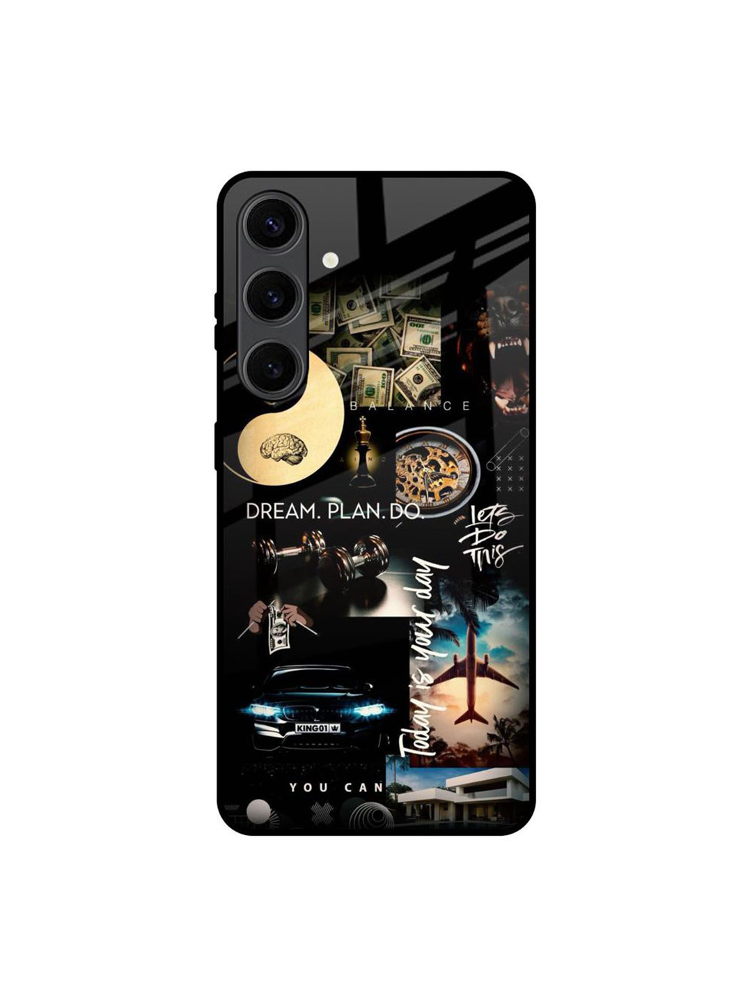 QRIOH Visionary Cycle Printed Samsung Galaxy S24 Plus Silicone Back Case