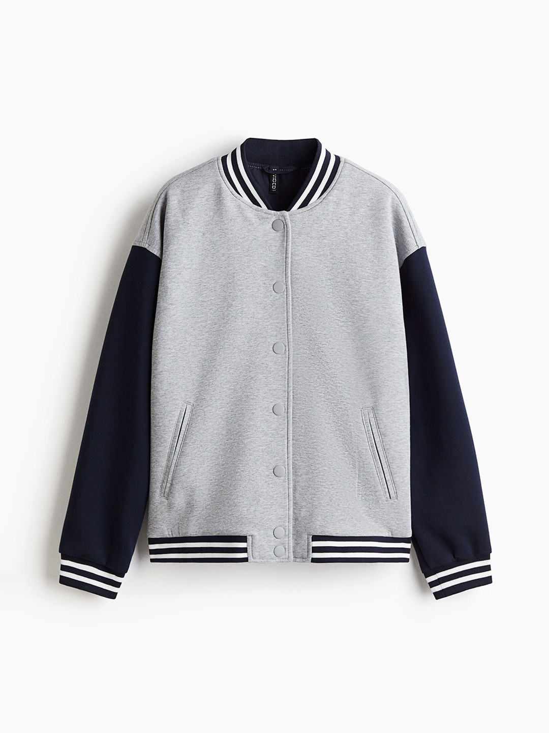 H&M Motif-Detail Baseball Jacket