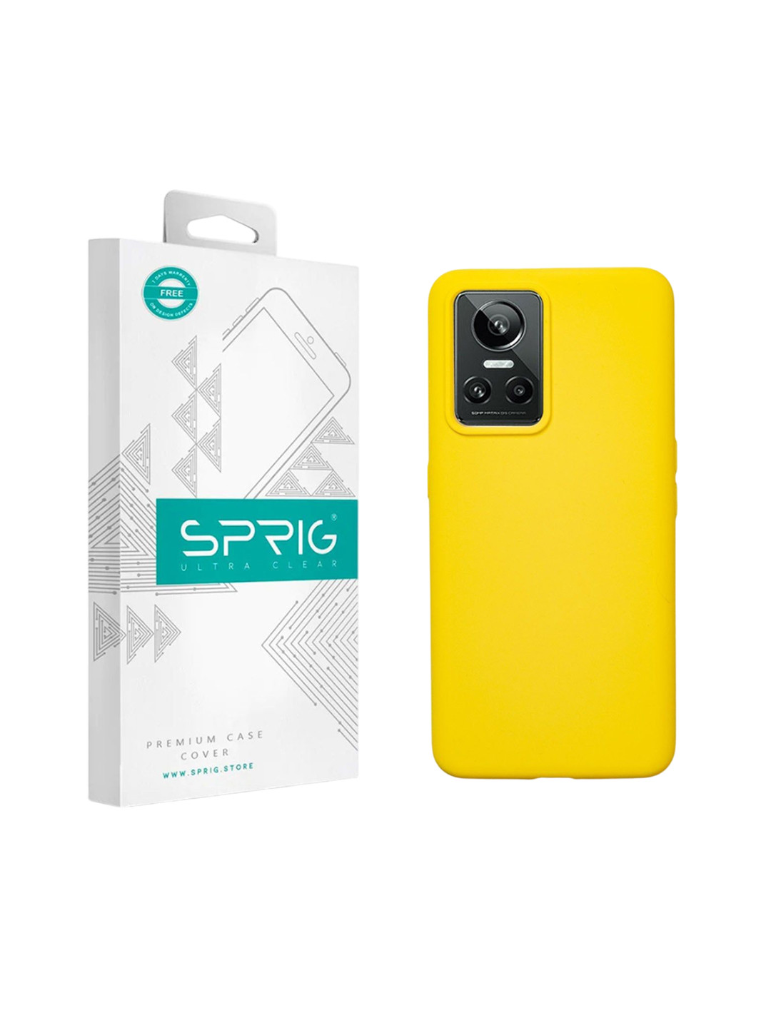 SPRIG Realme GT NEO 3 Liquid Silicone Back Cover