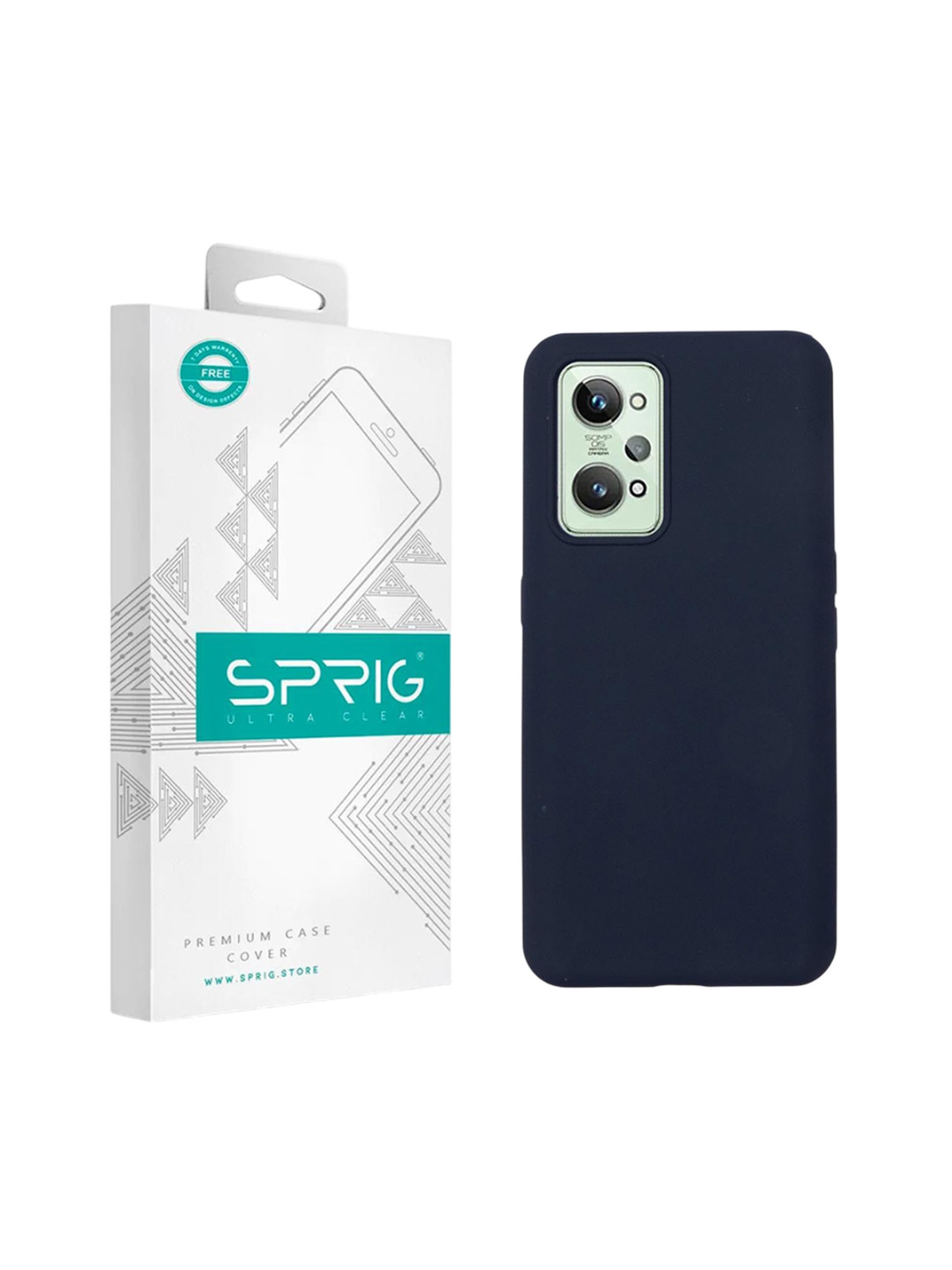 SPRIG Realme GT 2 Liquid Silicone Back Cover