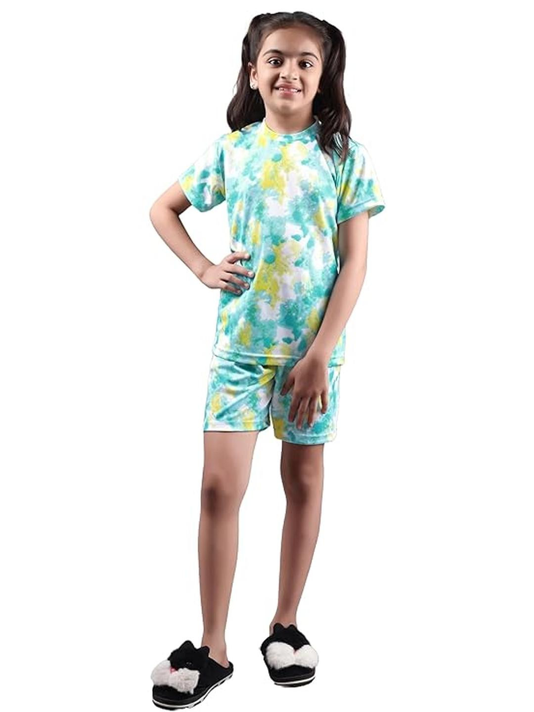 KIROTO Girls T-shirt with Shorts