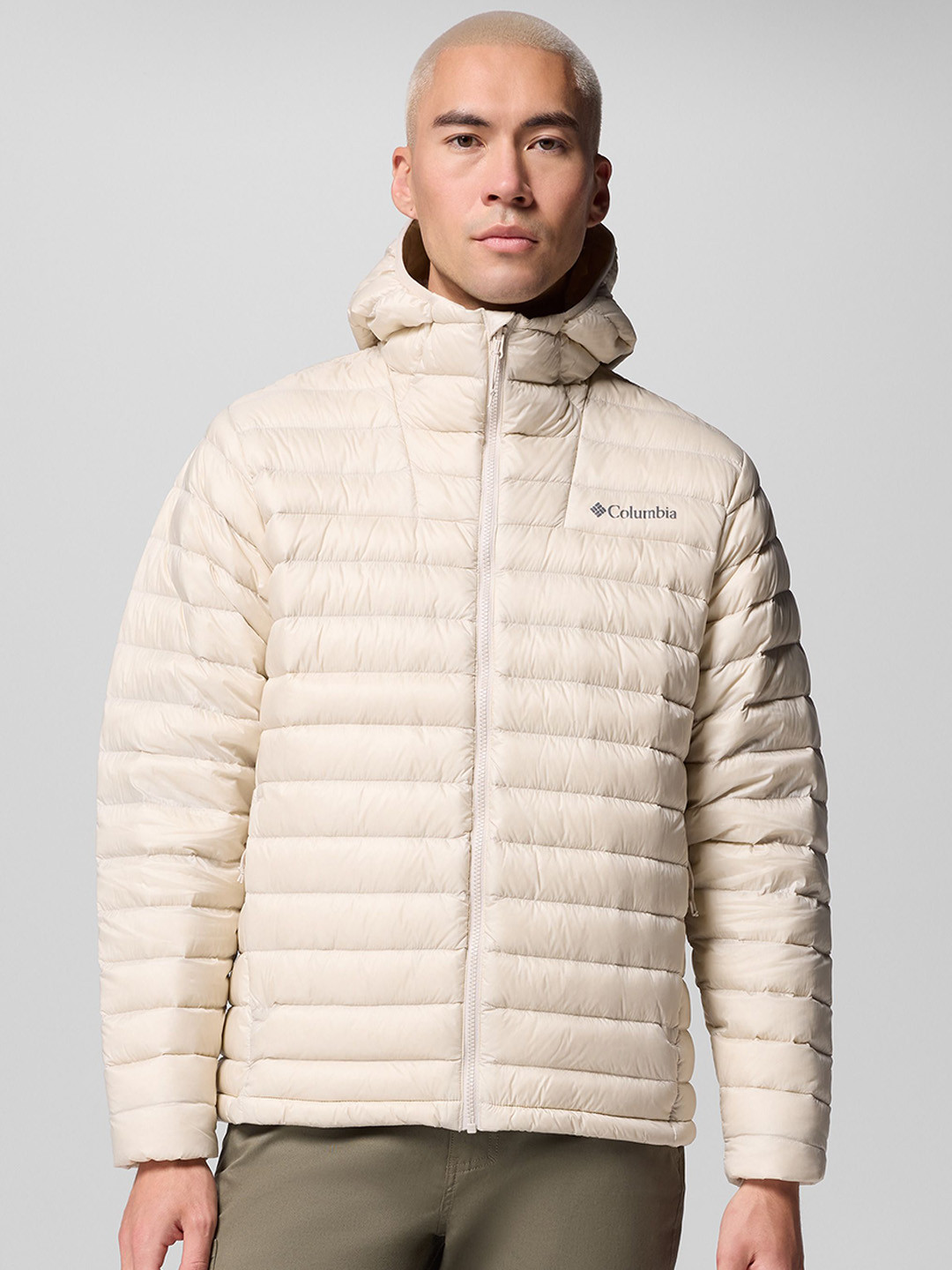 Columbia Corelite Lightweight Down Open Front Puffer Jacket