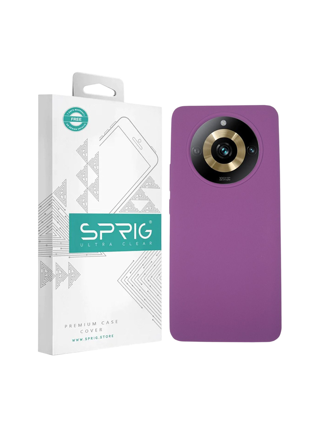 SPRIG Realme 11 Pro Liquid Silicone Back Cover