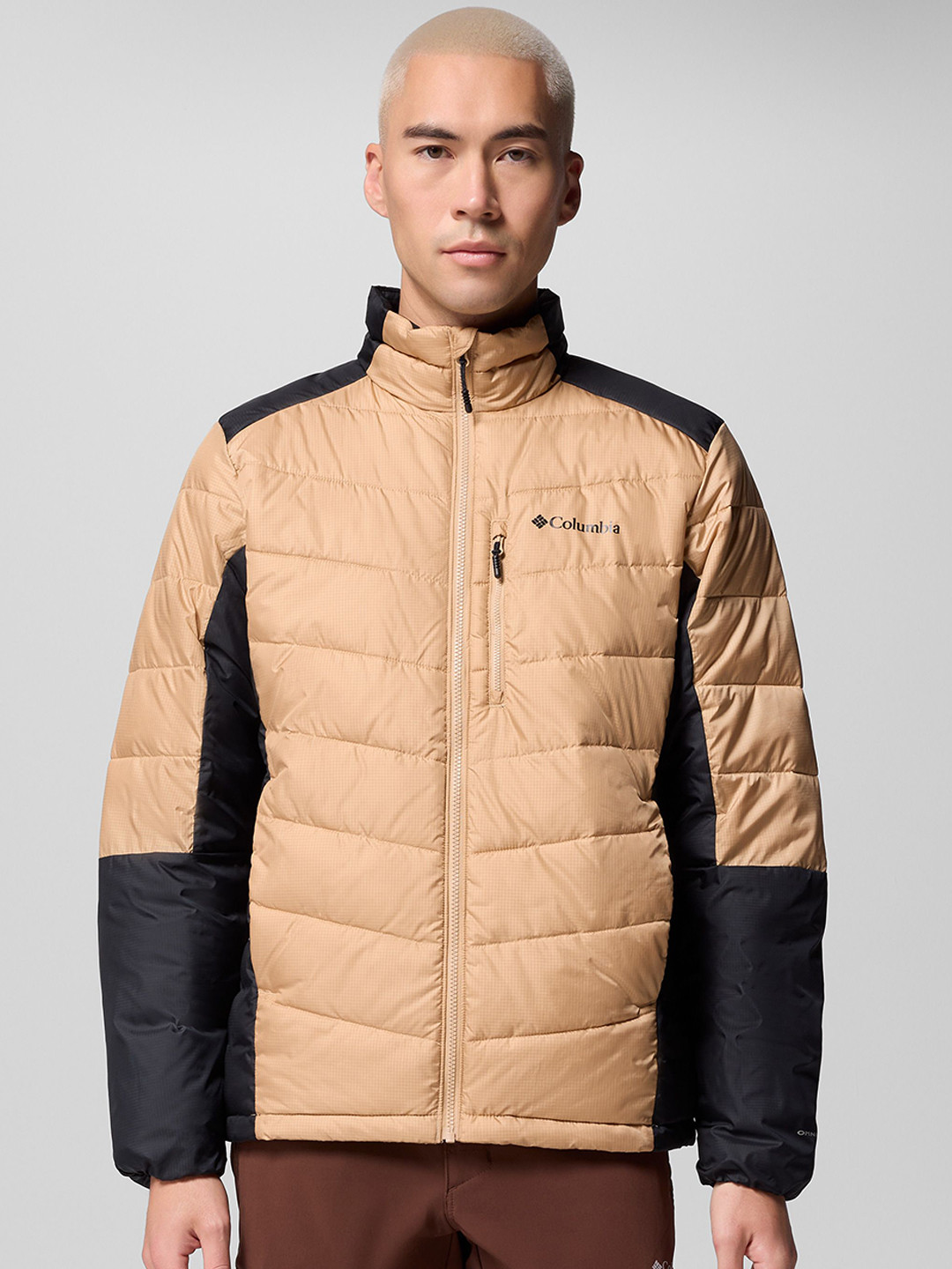 Columbia Labyrinth Loop II Colorblocked Stand Collar Cape Jacket