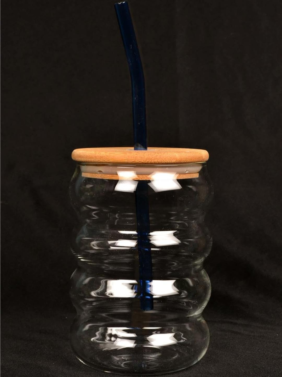 SOMIL Transparent Dishwasher and Microwave Safe Water Sipper Glass